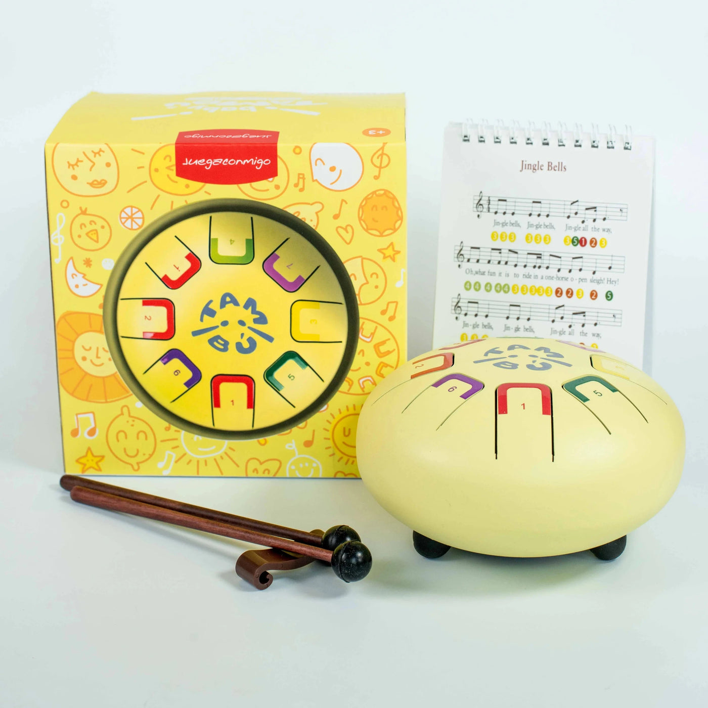 Tambú - Baby Tongue Drum | Mellow Yellow Musical Toy Tambú 