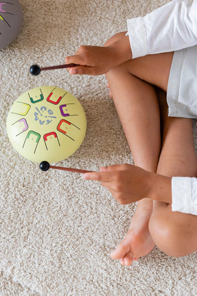Tambú - Baby Tongue Drum | Mellow Yellow Musical Toy Tambú 