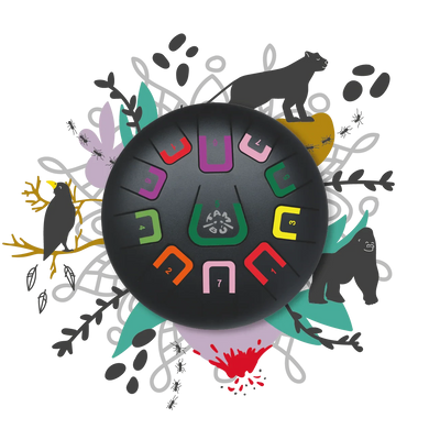 Tambú - Tongue Drum | Black Nature Musical Toy Tambú 