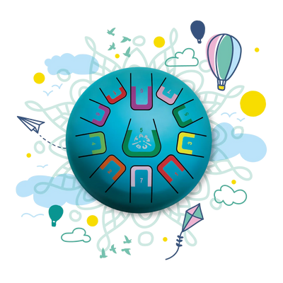 Tambú - Tongue Drum | Calm Sky Musical Toy Tambú 