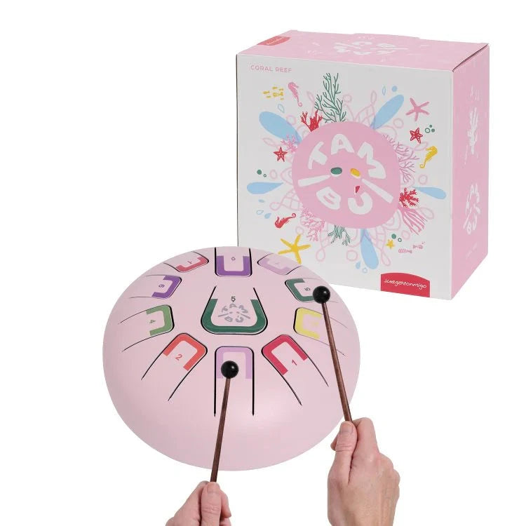 Tambú - Tongue Drum | Coral Reef Musical Toy Tambú 