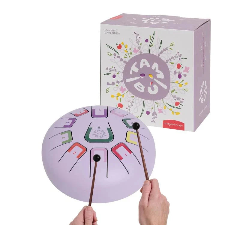 Tambú - Tongue Drum | Summer Lavender Musical Toy Tambú 