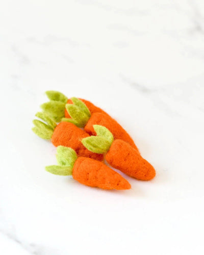 Tara Treasures - 5 Orange Carrots Felt Toy Tara Treasures 