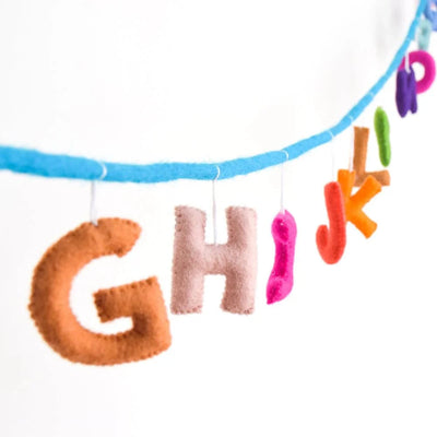 Tara Treasures - Alphabet Garland A to Z | Colourful Garland Tara Treasures 