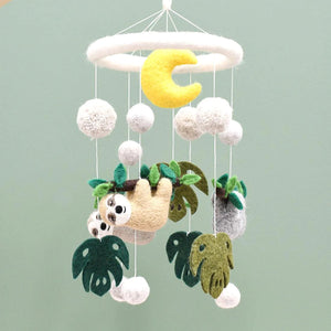 Tara Treasures Cot Mobile - Sloth Away