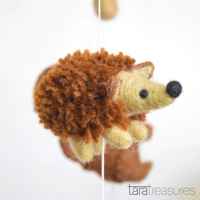 Tara Treasures Baby Nursery Cot Mobile - Woodland Animals Mobile Tara Treasures 