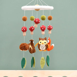 Tara Treasures Cot Mobile - Woodland Animals