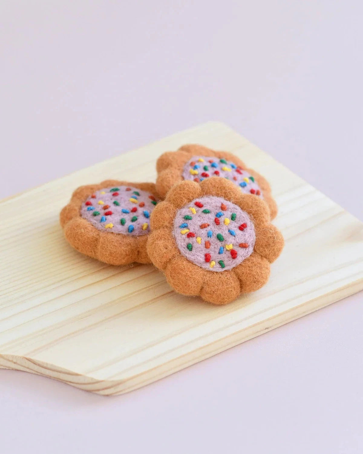 Tara Treasures - Felt 100s and 1000s Biscuit (Set of 3) Felt Toy Tara Treasures 