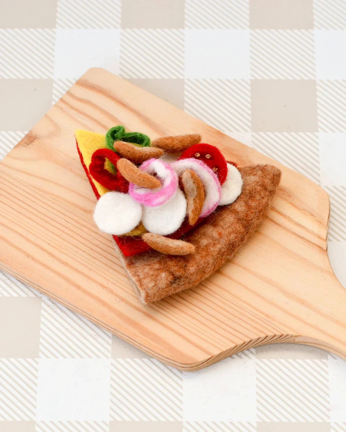 Tara Treasures - Felt BBQ Chicken Pizza Slice Felt Toy Tara Treasures 