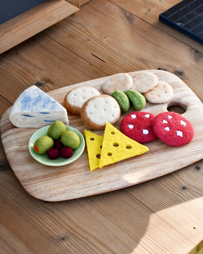 Tara Treasures - Felt Charcuterie Cheese Platter Play Food Set Felt Toy Tara Treasures 