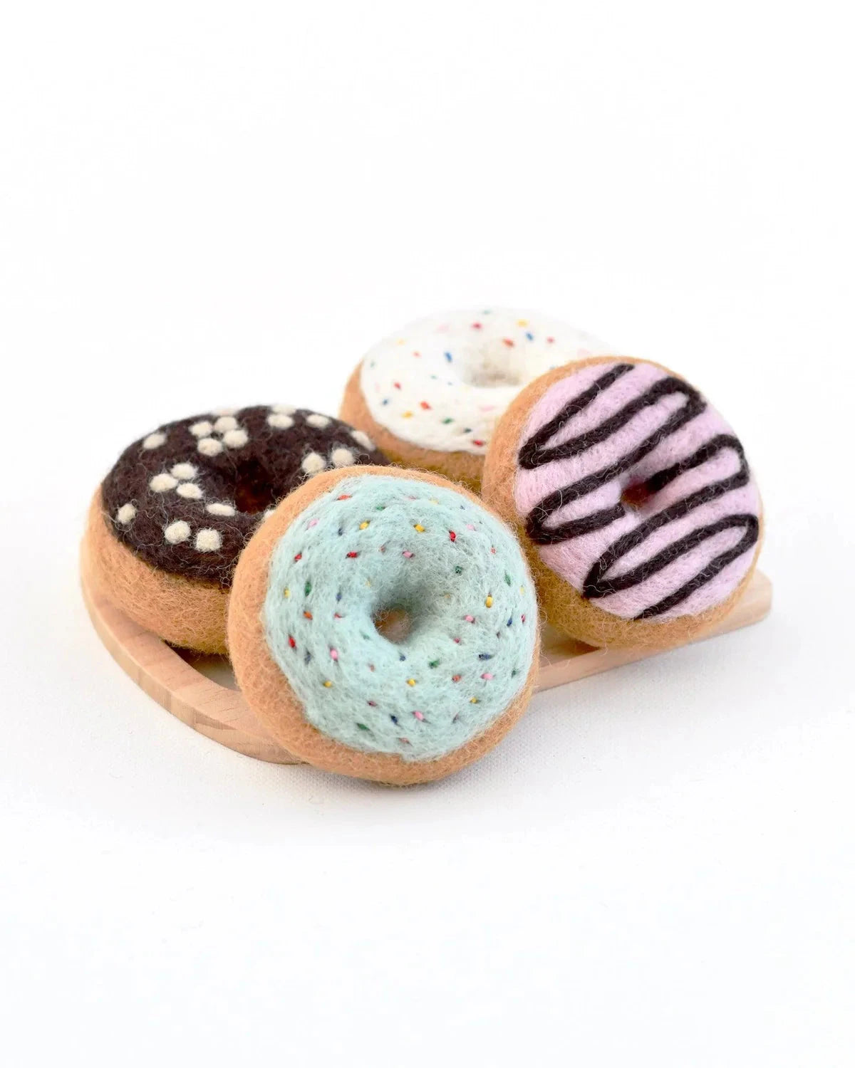 Tara Treasures - Felt Donuts (Set of 4) Felt Toy Tara Treasures 