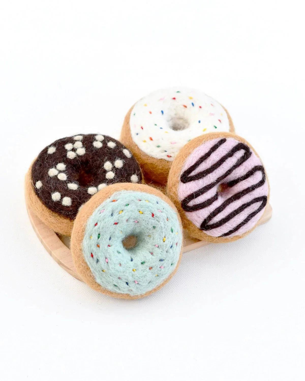 Tara Treasures - Felt Donuts (Set of 4) Felt Toy Tara Treasures 