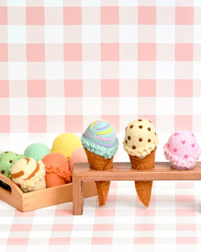 Tara Treasures - Felt Ice Cream Cone Holder Felt Toy Tara Treasures 