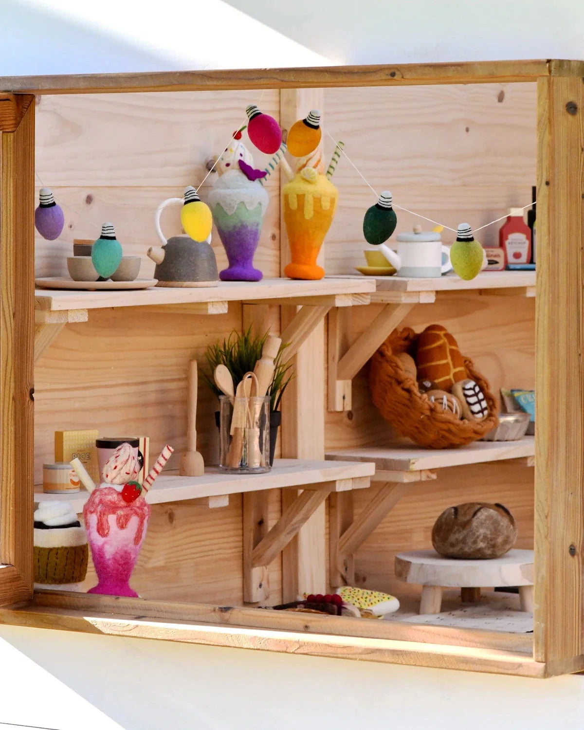 Tara Treasures - Felt Mermaid Milk Shake Play Food Felt Toy Tara Treasures 