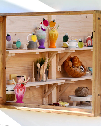 Tara Treasures - Felt Mermaid Milk Shake Play Food Felt Toy Tara Treasures 