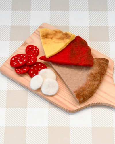 Tara Treasures - Felt Pepperoni Pizza Slice Felt Toy Tara Treasures 