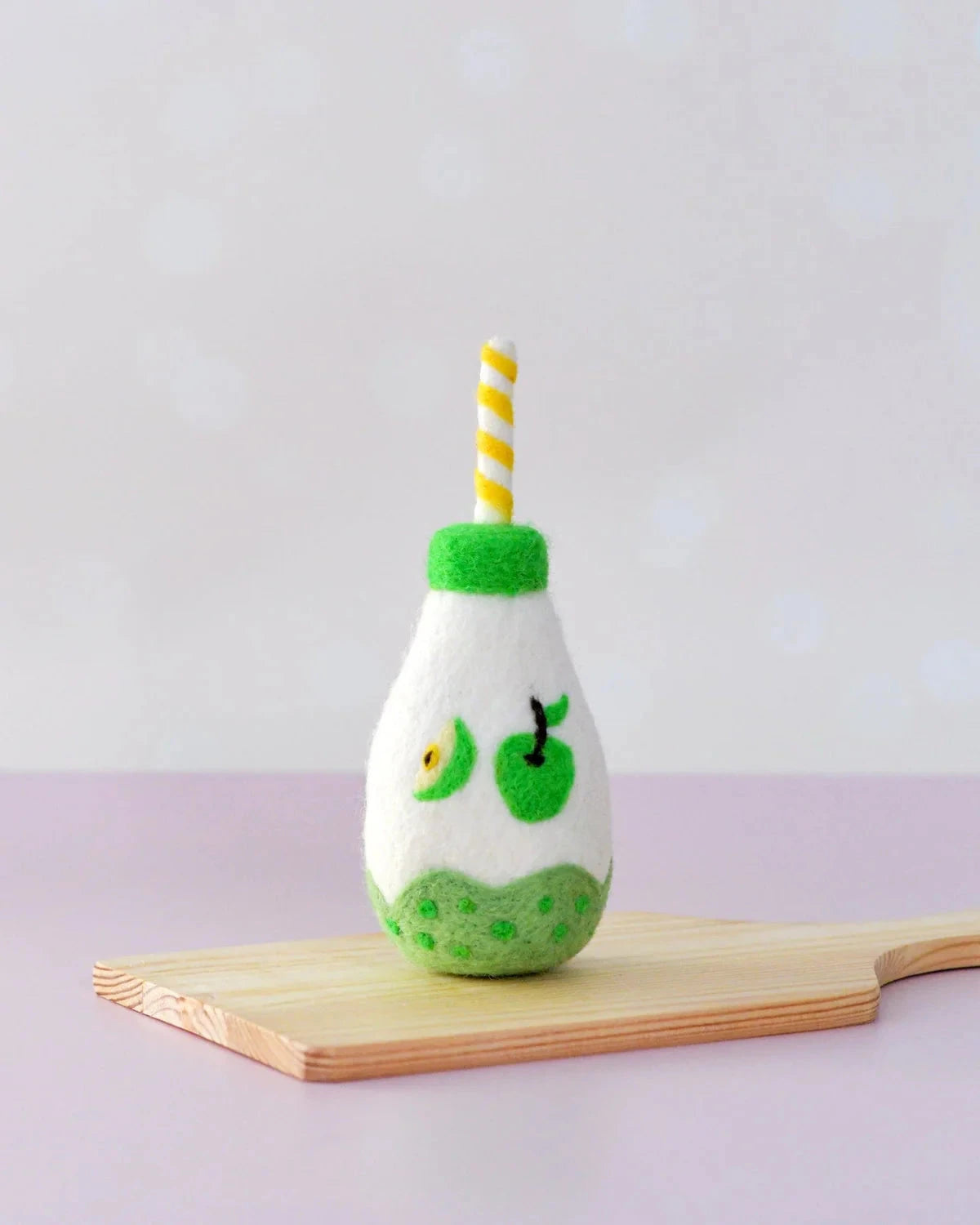 Tara Treasures - Felt Sparkling Apple Fruit Juice Bottle Felt Toy Tara Treasures 