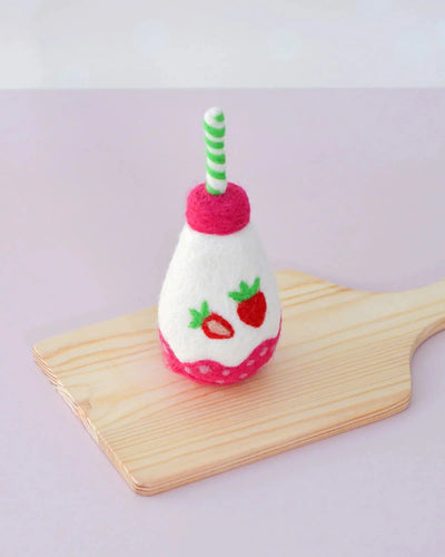 Tara Treasures - Felt Sparkling Strawberry Fruit Juice Bottle Felt Toy Tara Treasures 