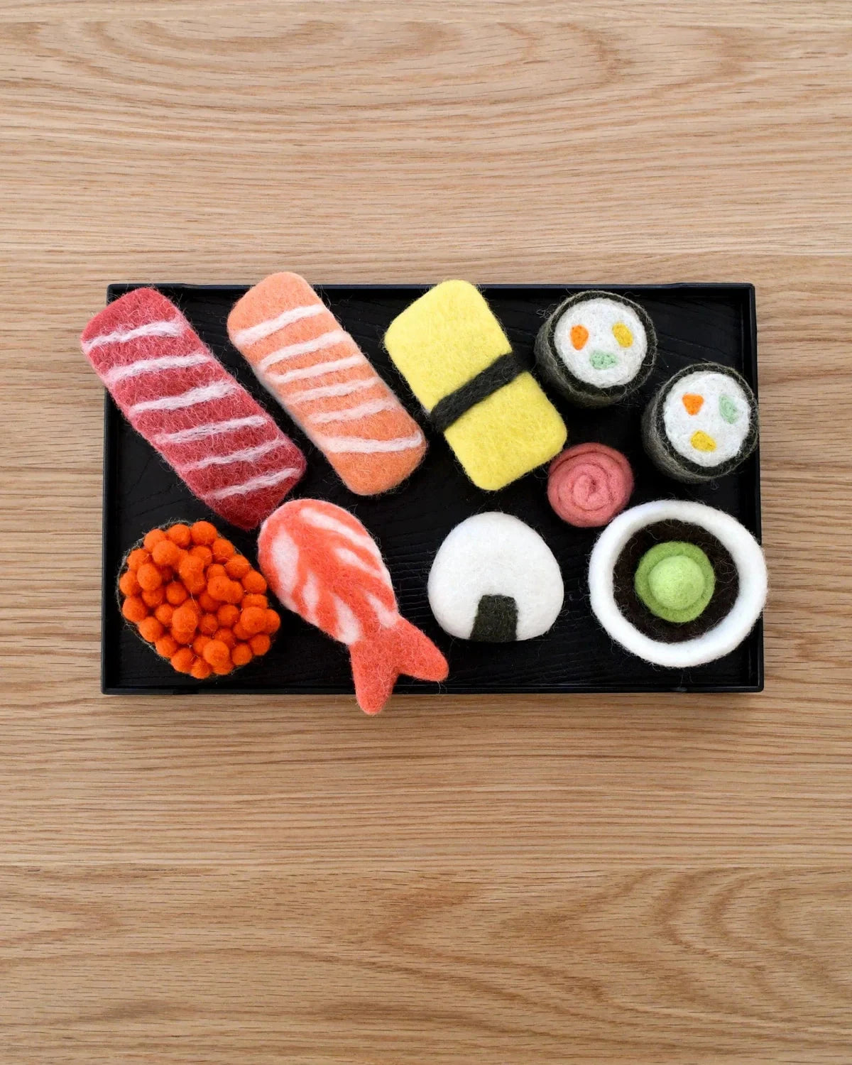 Tara Treasures - Felt Sushi Play Food Set Felt Toy Tara Treasures 