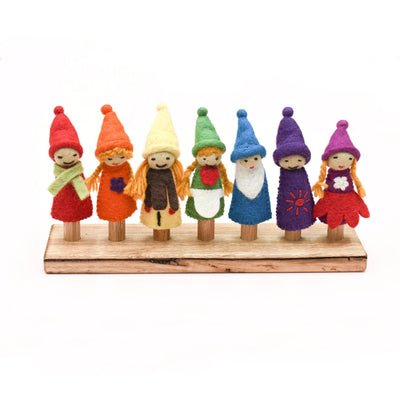 Tara Treasures Finger Puppet Stand - 7 Rods Finger Puppets Tara Treasures 