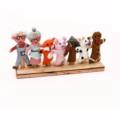 Tara Treasures Finger Puppet Stand - 7 Rods Finger Puppets Tara Treasures 