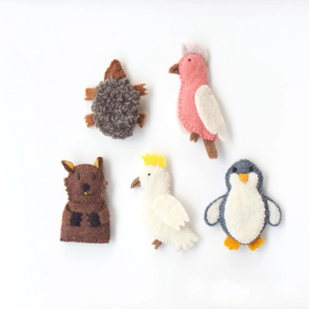 Tara Treasures Finger Puppets - Australian Animals B Finger Puppets Tara Treasures 