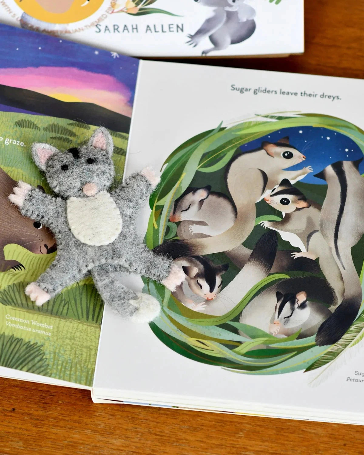 Tara Treasures - Jumping Joeys Finger Puppets and Book Set Finger Puppets Tara Treasures 