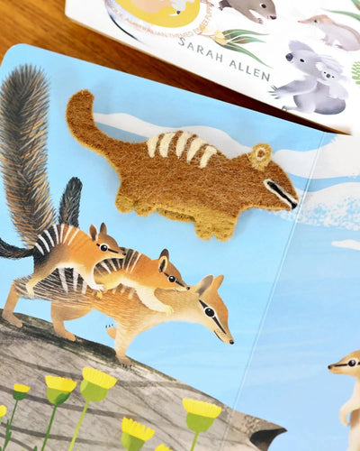 Tara Treasures - Jumping Joeys Finger Puppets and Book Set Finger Puppets Tara Treasures 