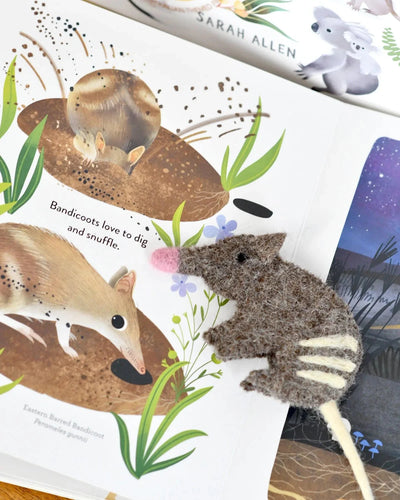 Tara Treasures - Jumping Joeys Finger Puppets and Book Set Finger Puppets Tara Treasures 