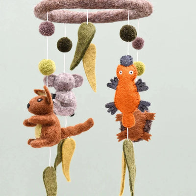 Tara Treasures Nursery Cot Mobile - Australian Animals Mobile Tara Treasures 