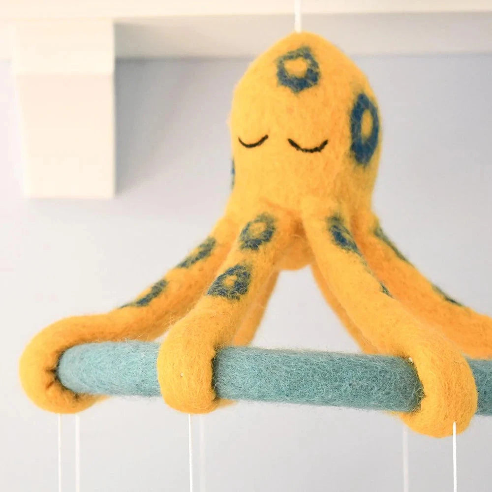 Tara Treasures Nursery Cot Mobile - Coral Reef Sea Creatures - Great Barrier Reef Mobile Tara Treasures 