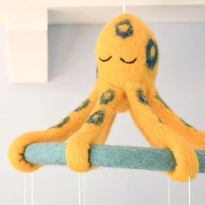 Tara Treasures Nursery Cot Mobile - Coral Reef Sea Creatures - Great Barrier Reef Mobile Tara Treasures 