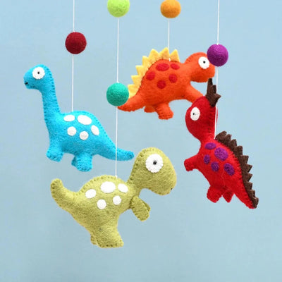 Tara Treasures Nursery Cot Mobile - Dinosaurs Mobile Tara Treasures 