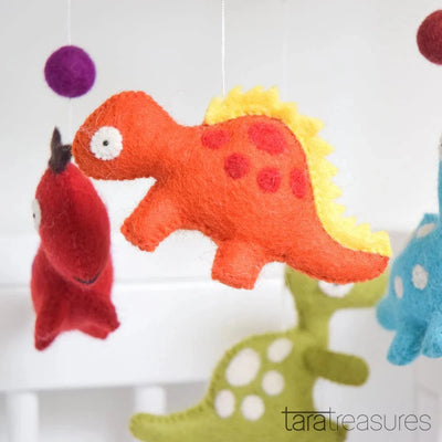 Tara Treasures Nursery Cot Mobile - Dinosaurs Mobile Tara Treasures 