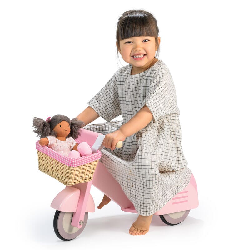 Tender Leaf Toys - Scooter with Basket Bikes Tender Leaf Toys 