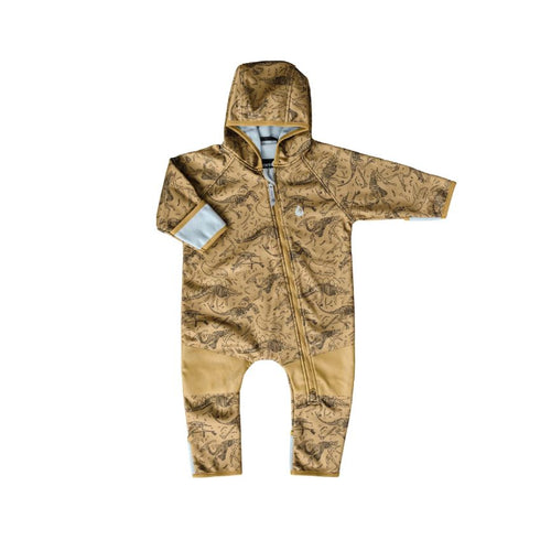 Therm - All Weather Fleece Onesie | Dino Bones