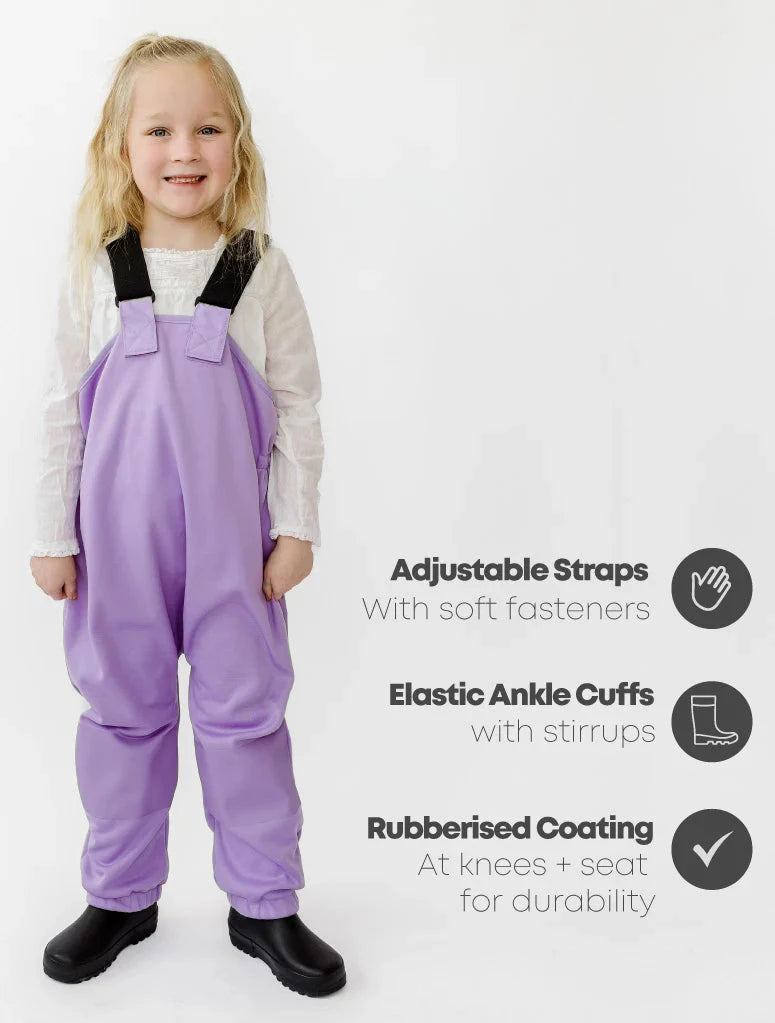 Therm - All Weather Fleece Overalls | Periwinkle Overalls Therm 