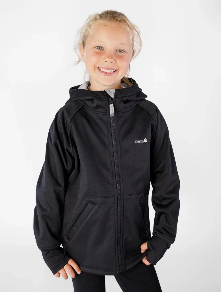 Therm - All Weather Hoodie | Black Raincoat Therm 