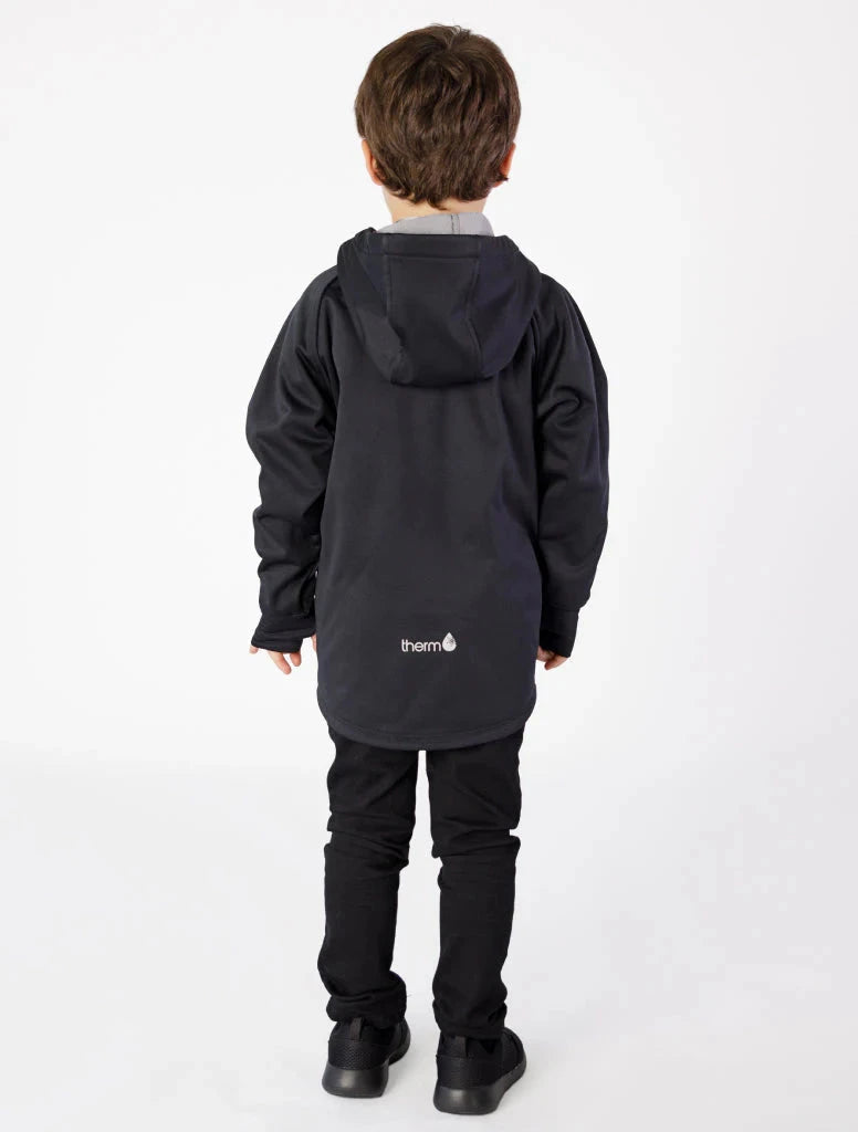 Therm - All Weather Hoodie | Black Raincoat Therm 