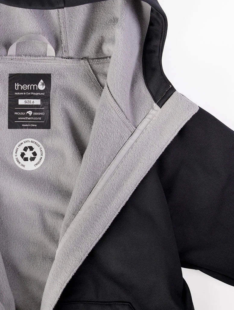 Therm - All Weather Hoodie | Black Raincoat Therm 