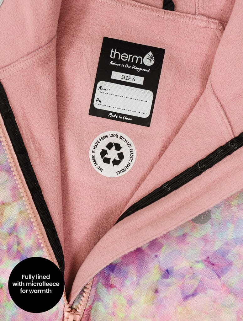 Therm - All Weather Hoodie | Pretty Petals Raincoat Therm 