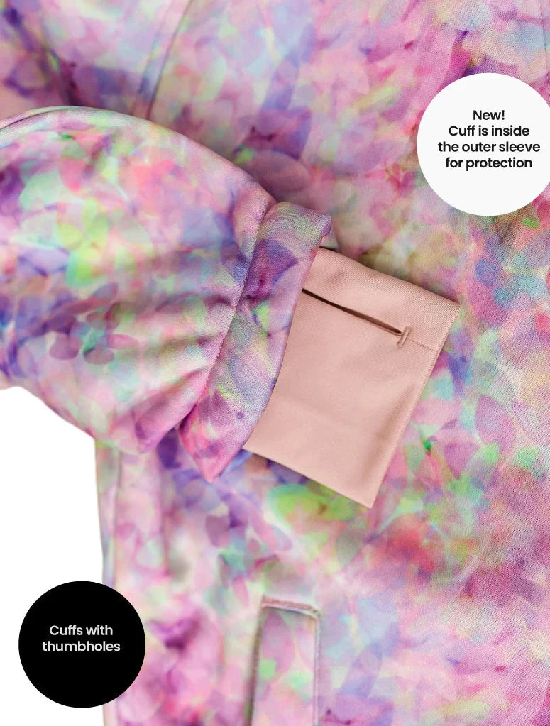 Therm - All Weather Hoodie | Pretty Petals Raincoat Therm 