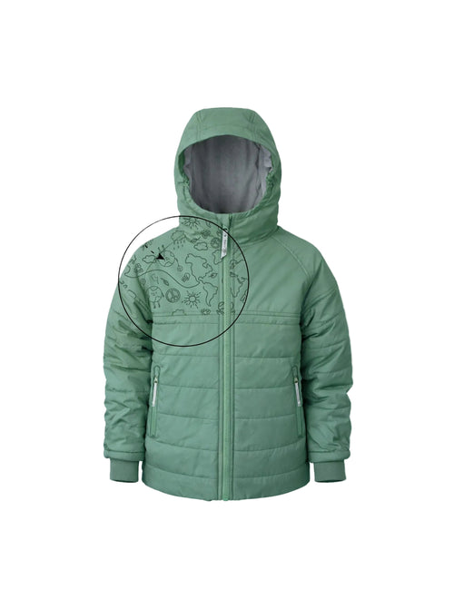 Therm - Hydracloud Puffer Jacket | Forest Moss