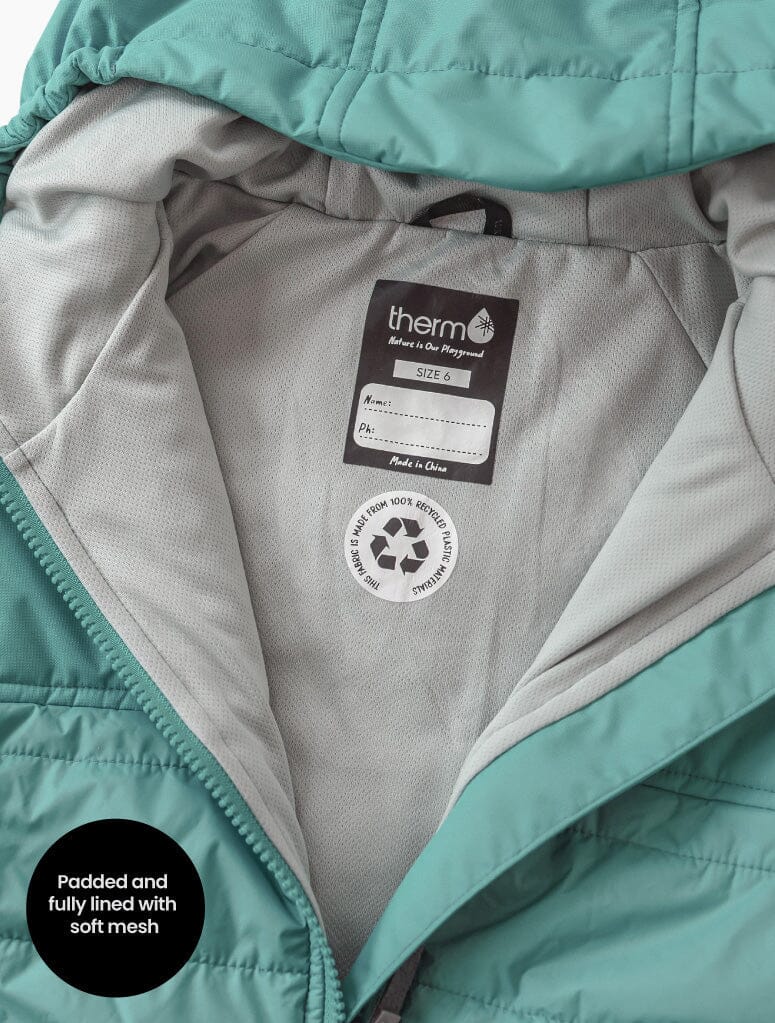 Insect Puffer Therm - Hydracloud Puffer Jacket | Seafoam - Insect Explorer
