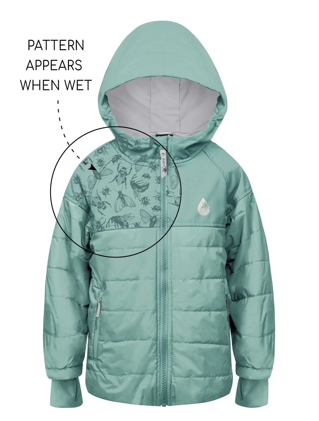 Therm - Hydracloud Puffer Jacket | Seafoam Jacket Therm 