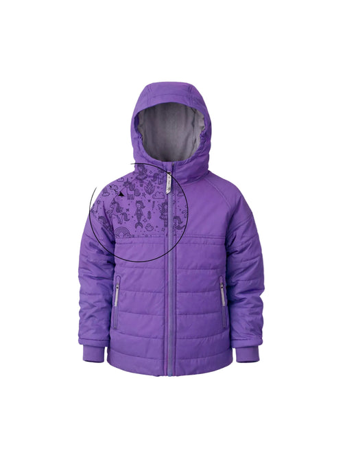 Therm - Hydracloud Puffer Jacket | Violet