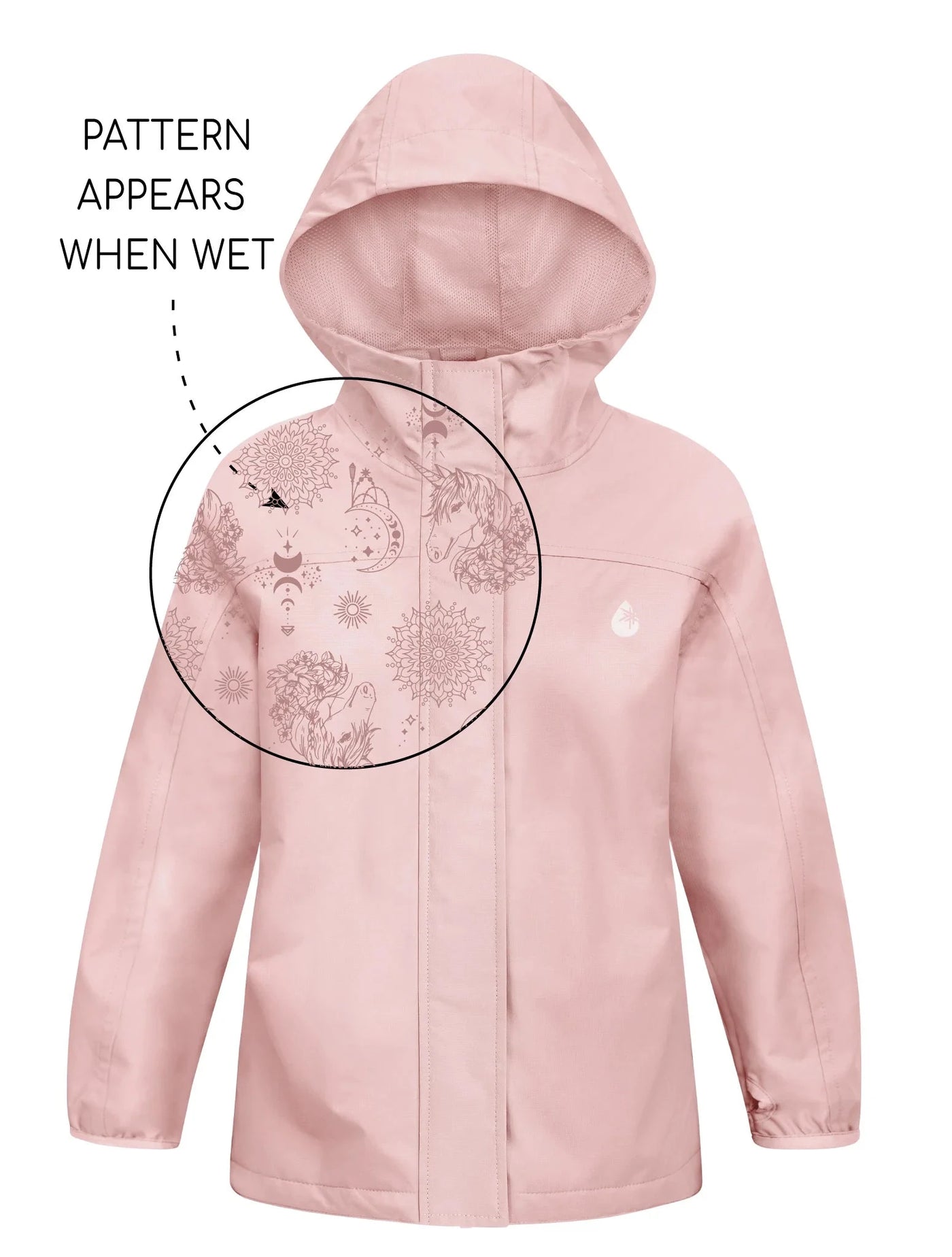 Therm - SplashMagic Rainshell | Dusky Pink Raincoat Therm 