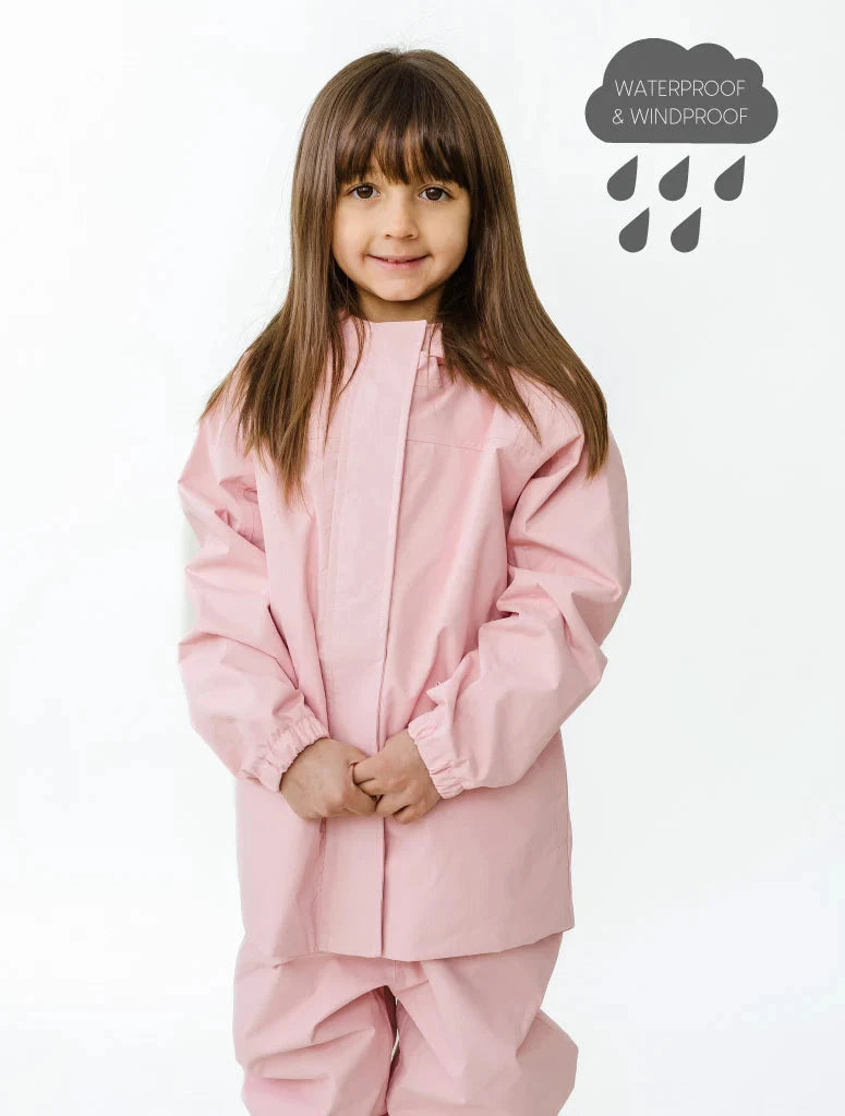 Therm - SplashMagic Rainshell | Dusky Pink Raincoat Therm 