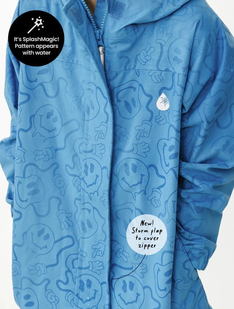 Therm - SplashMagic Rainshell | Tide Blue Raincoat Therm 