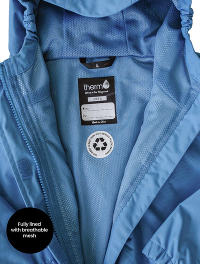 Therm - SplashMagic Rainshell | Tide Blue Raincoat Therm 